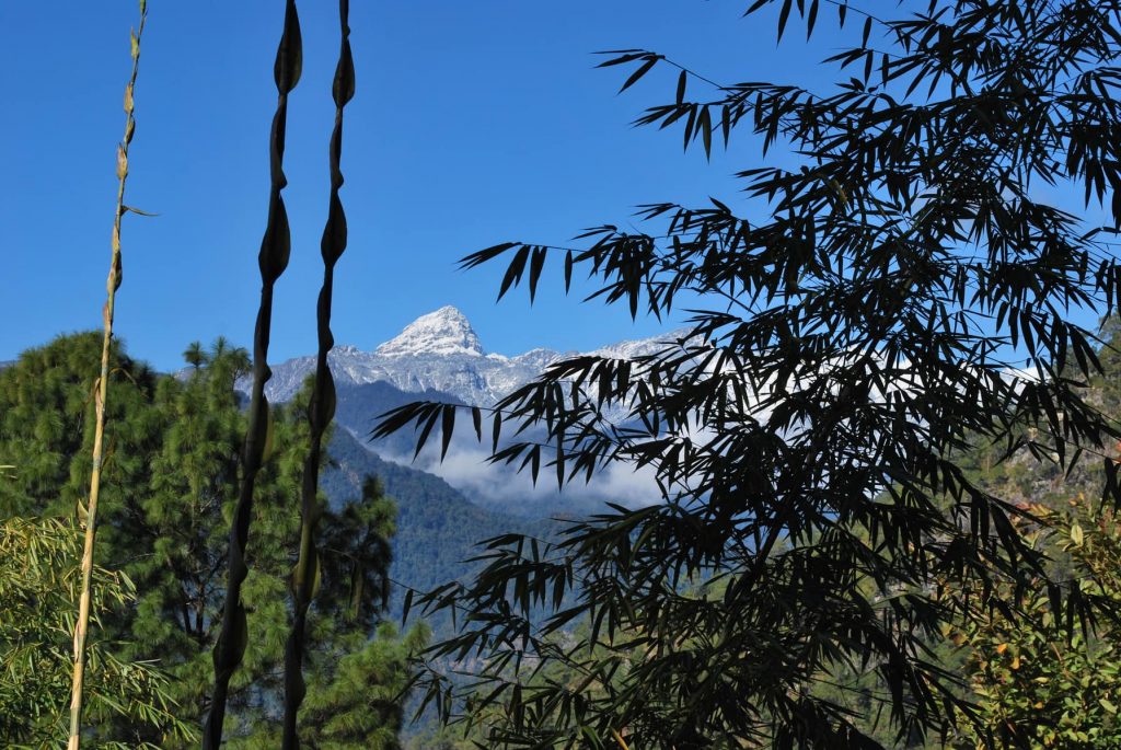 Bhutan Jomolhari Mountain