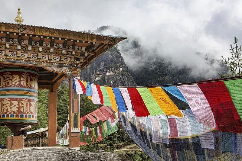 Bhutan Stupa